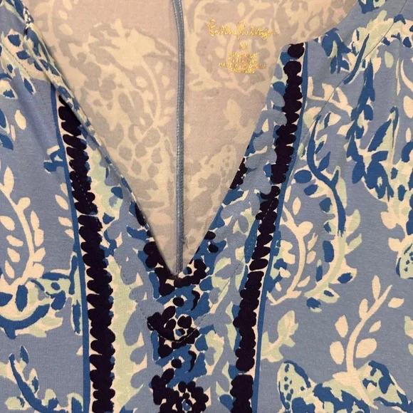 EUC Lilly Pulitzer UPF 50+ 50 Fay Maxi Dress Size Medium - Picture 15 of 15